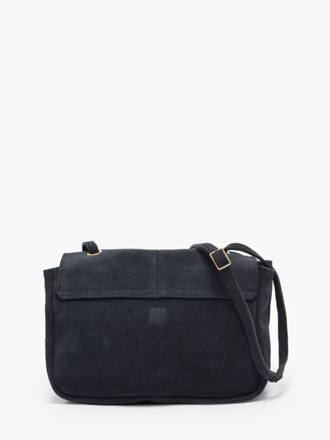 Shoulder Bag Leather Leather Biba Blue leather HAZ1L other view 3