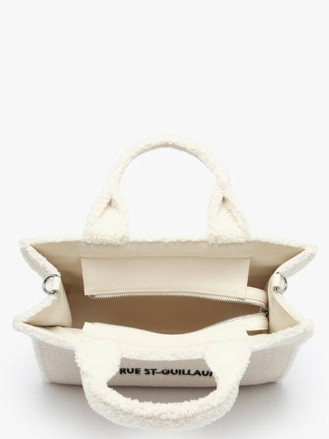 Rue St Guillaume Shearling Tote Bag Karl lagerfeld Beige rsg A4W50013 other view 2