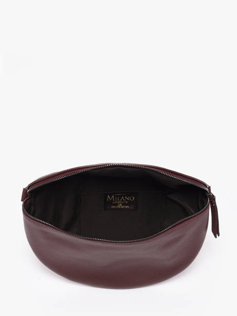 Leather Caviar Belt Bag Milano Red caviar CA21123 other view 2