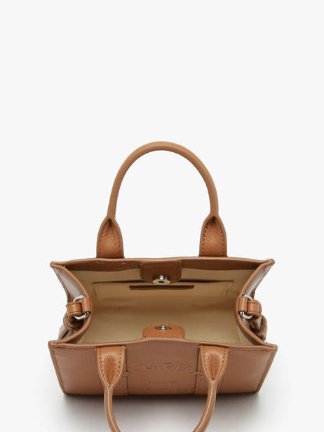 Crossbody Bag Rsg Polyurethane Karl lagerfeld Brown rsg A4W30266 other view 2