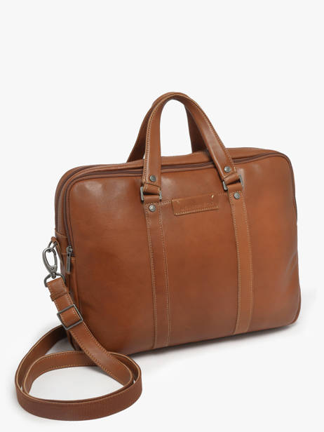 Briefcase Arthur 3 Compartments Arthur & aston Brown johany 5 other view 1