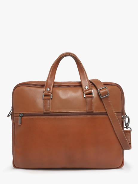 Briefcase Arthur 3 Compartments Arthur & aston Brown johany 5 other view 3