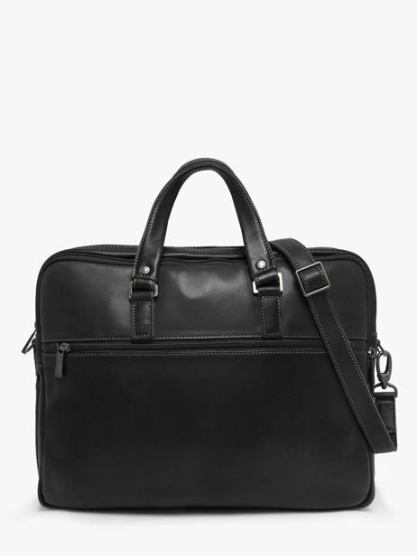 Briefcase Arthur 3 Compartments Arthur & aston Black johany 5 other view 4