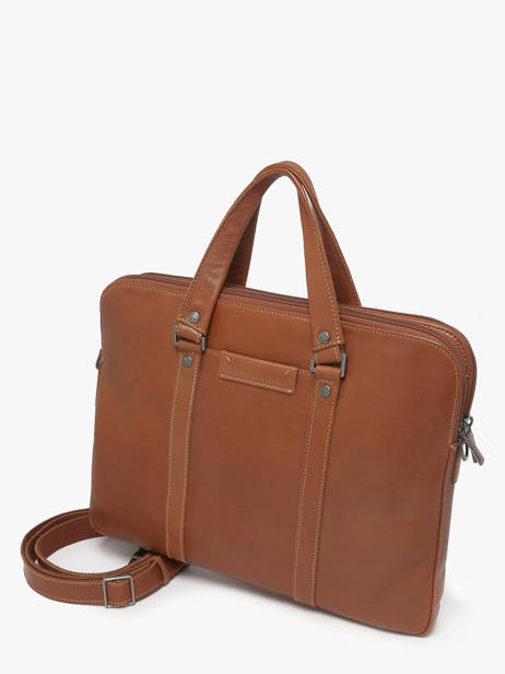 Briefcase Arthur 3 Compartments Arthur & aston Brown johany 6 other view 1