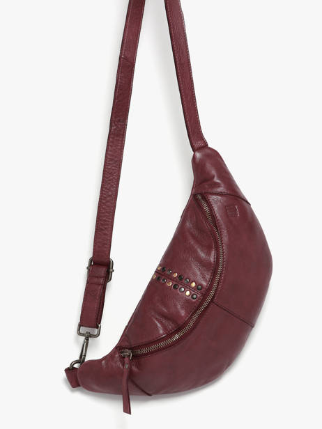 Belt Bag Heritage Leather Biba Violet heritage HAK5L other view 1