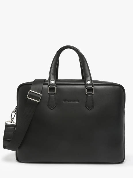 2-compartment Business Bag Arthur & aston Black walter 3