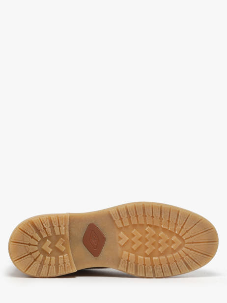 Bottines En Cuir Solex Marron men S3808 vue secondaire 4