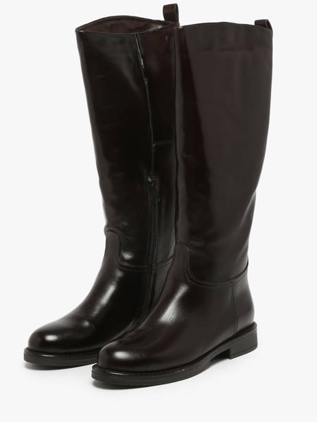 Boots In Leather Mjus Brown women L92304 other view 1