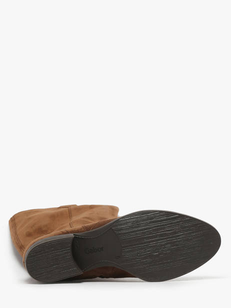 Boots In Leather Gabor Brown women 18 other view 4