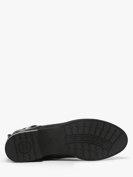 Boots In Leather Tt. bagatt Black women 40501010 other view 4