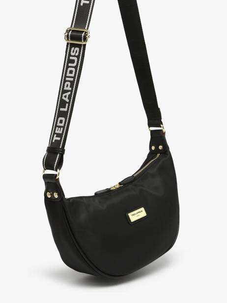 Shoulder Bag Jamie Nylon Ted lapidus Black jamie DU43503 other view 2