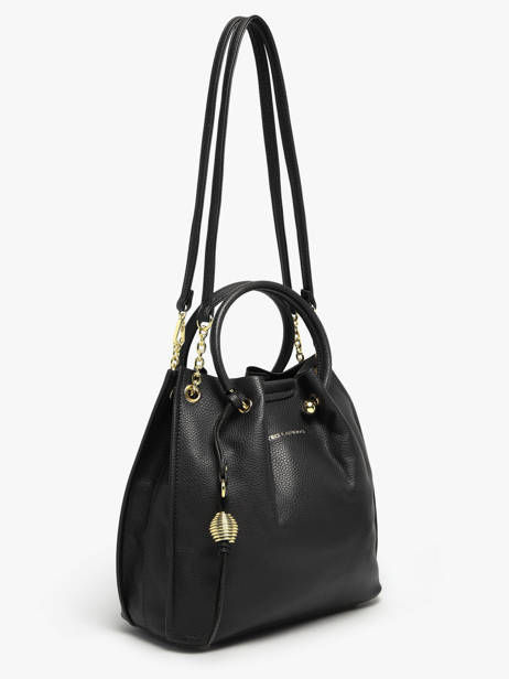 Backpack Ted lapidus Black gretel TLAU8932 other view 1