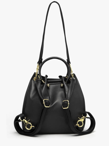 Backpack Ted lapidus Black gretel TLAU8932 other view 3