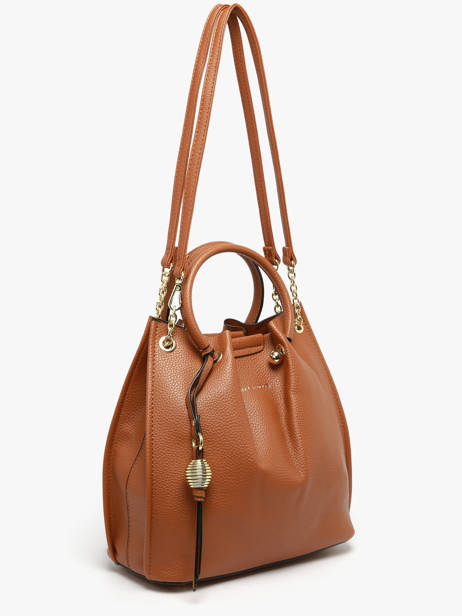 Backpack Ted lapidus Brown gretel TLAU8932 other view 3