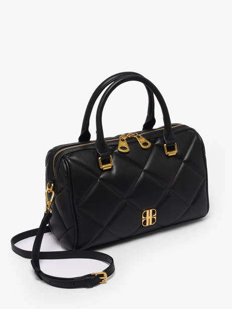 Quilted June Bowling Bag Laurent david Black ld bags 867 other view 2