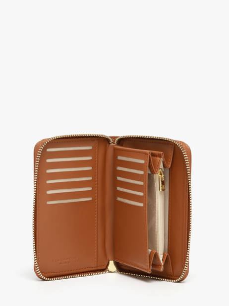 Coin Purse Ted lapidus Brown jara TLMQ1503 other view 1