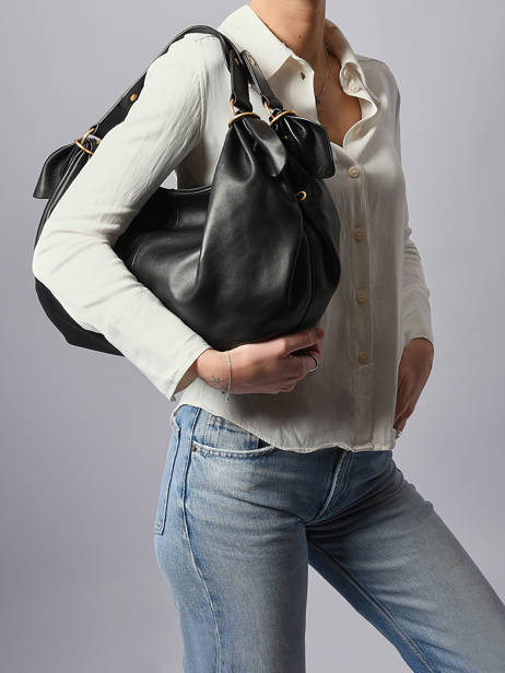 Shoulder Bag Studio Leather Gerard darel Black studio DCSA2457 other view 1