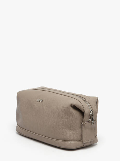 Toiletry Kit Hugo boss Beige grained HTC518Z other view 1