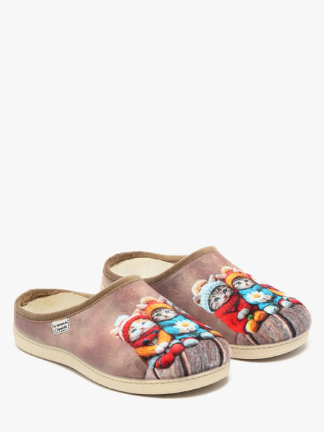 Slippers La maison de l'espadrille Beige women 8 other view 1