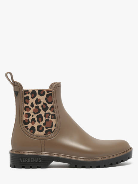 Rain Boots Verbenas Beige women 60020598