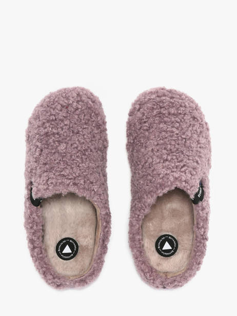 Slippers York Curly Verbenas Violet women 86050660 other view 3