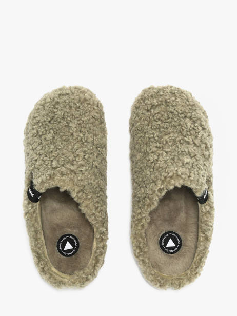 Slippers York Curly Verbenas Green women 86050660 other view 3