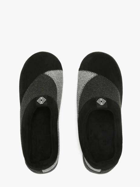 Slippers Isotoner Black men 98280