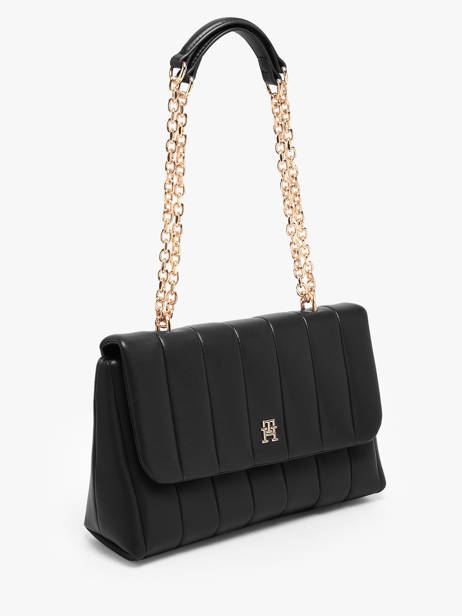 Sac Bandoulière Th Grace Polyurethane Tommy hilfiger Noir th grace AW17669 vue secondaire 2