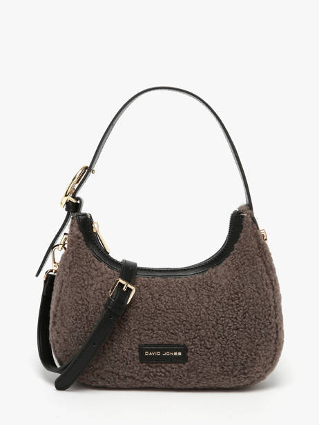 Shoulder Bag Sherpa David jones Black sherpa CM7668