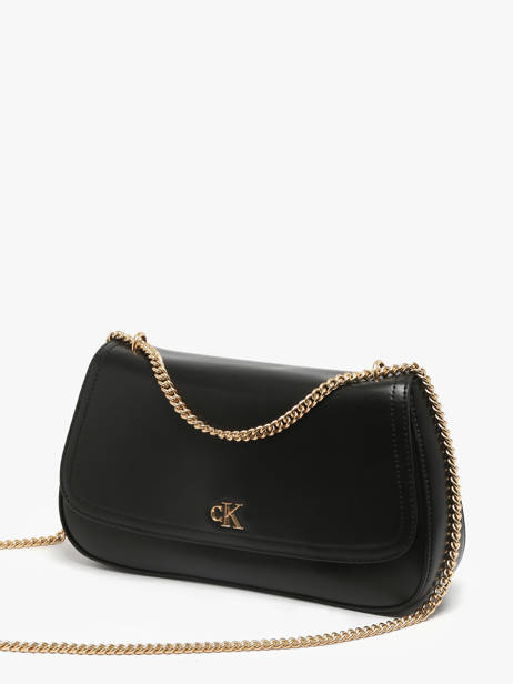 Sac Bandoulière Hardware Monogram Calvin klein jeans Noir hardware monogram 4F3171G vue secondaire 2