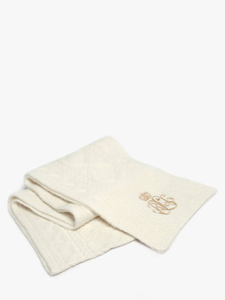 Écharpe Lauren ralph lauren Beige textile 54P04467 vue secondaire 2