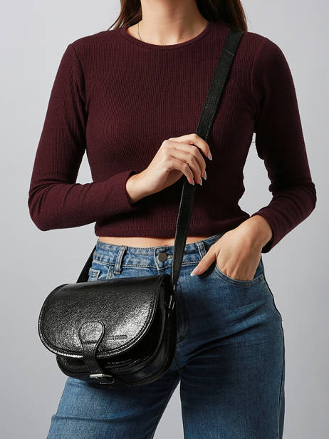 Shoulder Bag Eclipse Leather Paul marius Black eclipse BOHEMECL other view 1