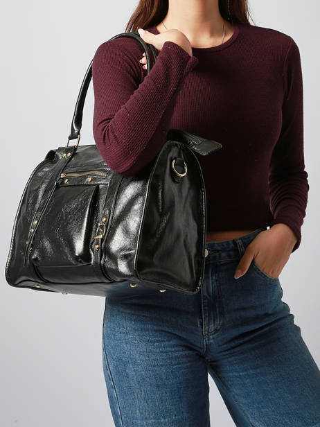 A4 Size Shoulder Bag Format A4 Gallantry Black format a4 5B other view 1