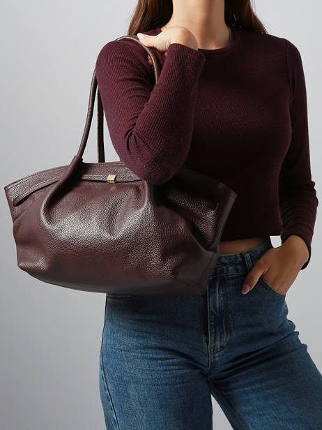 Shoulder Bag Caviar Leather Milano Red caviar CA25062 other view 1