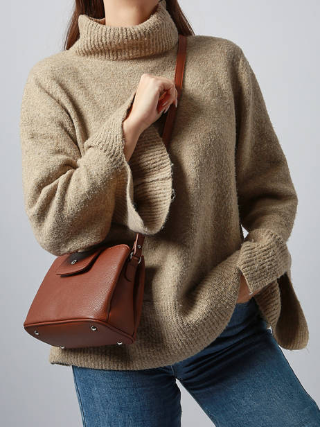 Crossbody Bag Maya Hexagona Brown maya 2120204 other view 1