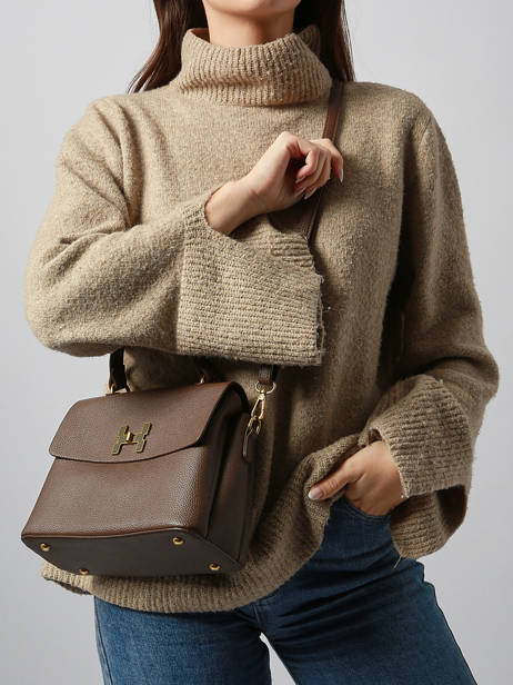 Shoulder Bag Grained Miniprix Brown grained DQ8688 other view 1