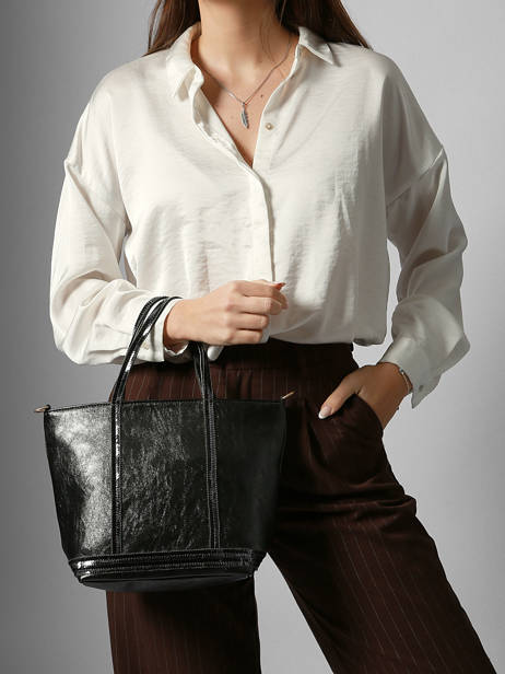 Satchel Cabas Vanessa bruno Black cabas 20V40435 other view 1