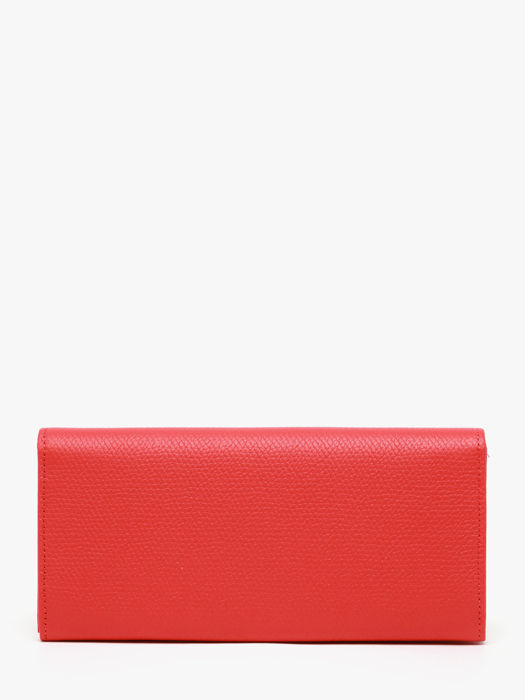 Longchamp Le roseau Wallet Red