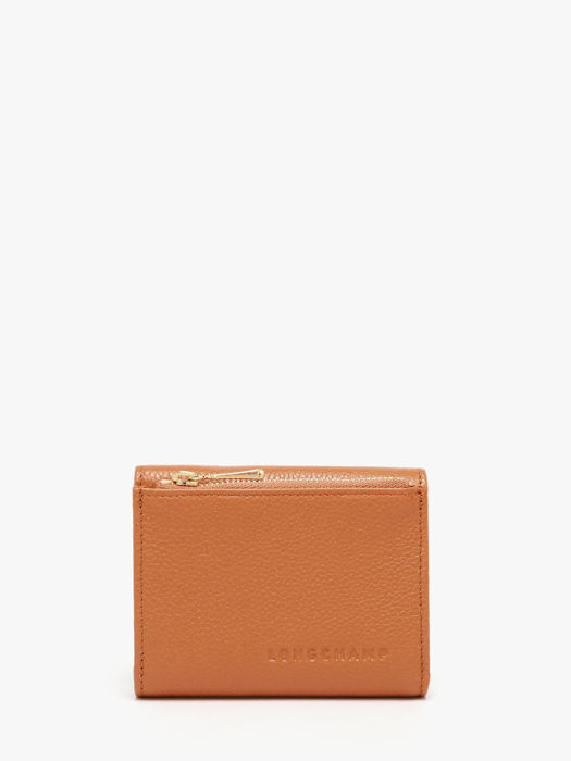 Longchamp Le foulonné Wallet Orange