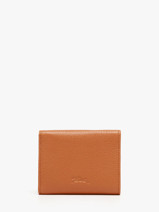 Longchamp Le foulonné Wallet Orange