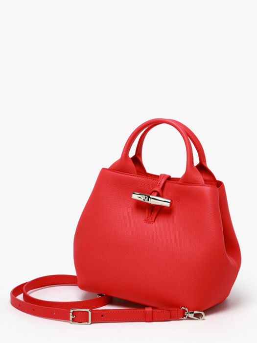 Longchamp Le roseau Handbag Red