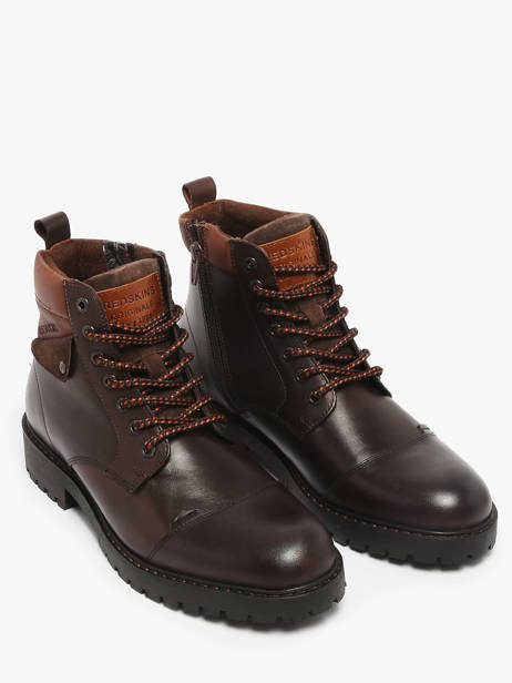 Boots Tuto In Leather Redskins Brown men TUTO other view 1
