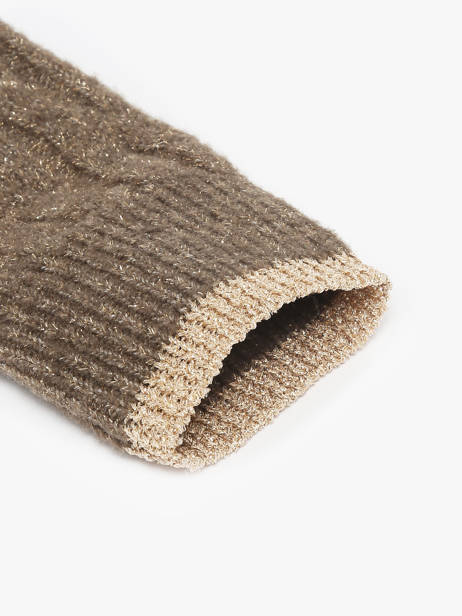 Gloves Pieces Brown johanna 17160055 other view 1