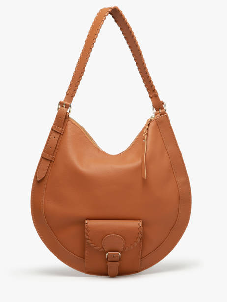 Medium Leather Hobo Bag Paul marius Blue vintage M