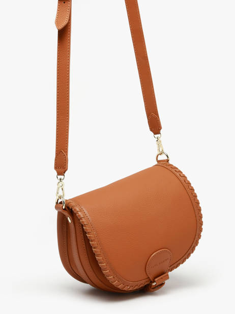 Small Leather Bobo Crossbody Bag Paul marius Brown vintage S other view 2