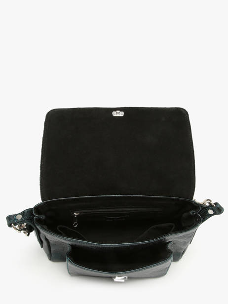 Sac Bandoulière Diane S Minuit Cuir Paul marius Vert minuit DIANSMIN vue secondaire 3