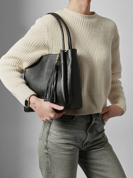 Shoulder Bag Helena Leather Francinel Black helena 22945 other view 1