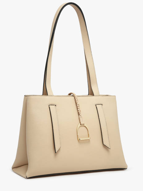 Shoulder Bag Torsade Leather Etrier Beige torsade ETOS173L other view 2