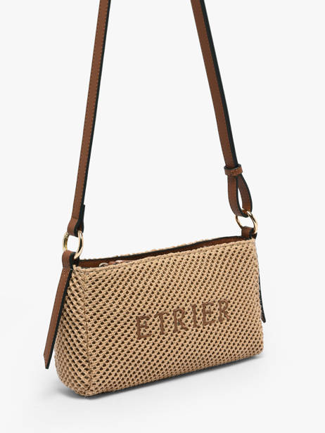 Shoulder Bag Baobab Leather Etrier Brown baobab EBAO208S other view 2