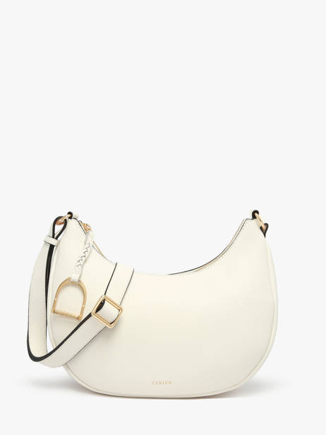 Shoulder Bag Torsade Leather Etrier White torsade ETOS167M